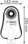 Система за прахоулавяне Bosch GDE 68 за всички чукове макс. свредло 68 mm