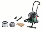 Прахосмукачка за сухо и мокро почистване Bosch Universal Vac 15, 1000 W, с функция издухване