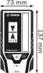 Лазерен приемник Bosch LR7 Professional, 5-50 м, 137 мм х 73 мм х 28 мм