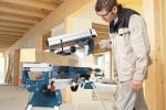 Дълбочина на рязане до 95 mm при скосяване и 51 mm при настолен трион