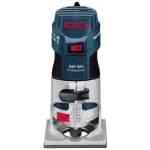 Bosch GKF 600 в действие, фрезоване на ръб
