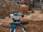 Оптичен нивелир Bosch GOL 26 G Professional + лата GR 500 и статив BT 160, 400 gon
