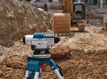Оптичен нивелир Bosch GOL 26 G Professional + лата GR 500 и статив BT 160, 400 gon