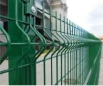 Оградно пано с ПВЦ покритие, 2m x 2.50m, 50mm x 50mm, Ф4.3, зелено 
