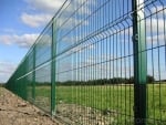 Оградно пано с ПВЦ покритие, 0.75m x 2.50m, 50mm x 50mm, Ф4.3 зелено 