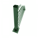 Ограден стълб 1.70m, 50 x 50мm, зеленo 