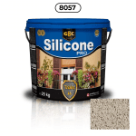 Фасадна силиконова мазилка GBC Silikon Pro, смолна основа, драскана, дребен камък - 1.0 мм