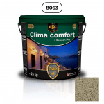 Премиум силиконова фасадна мазилка GBC Clima Comfort - 4 seasons pro, драскана, дребен камък - 1.0 мм