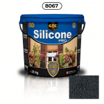 Фасадна силиконова мазилка GBC Silikon Pro, смолна основа, драскана, дребен камък - 1.0 мм
