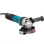 Електрически ъглошлайф Makita GA5091X0, 11900W, 125мм, SJS II, регулиране на оборотите (2800-11500 мин-1)