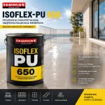 Полиуретанова хидроизолационна мембрана, ISOFLEX-PU 650