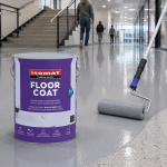 Акрилно-полиуретанова подова боя ISOMAT FLOORCOAT за бетонни подове 5кг