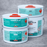 Безцветен лак за камък и микроцимент, ISOMAT VARNISH-PU 2К