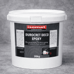 Епоксидно, микроциментово покритие за подове и стени DUROCRET-DECO EPOXY 20кг