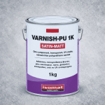 Прозрачен еднокомпонентен, сатен мат VARNISH-PU 1K