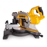 Акумулаторен настолен циркуляр DEWALT DCS777N с герунг и изтегляне 54V, 216мм