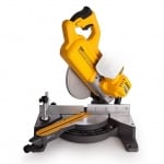 Акумулаторен настолен циркуляр DEWALT DCS777N с герунг и изтегляне 54V, 216мм