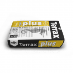 Лепило за плочки TERRAX PLUS EXTRA, с фибри, C2TE-S1, бяла