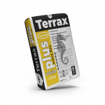 Лепило за плочки TERRAX PLUS EXTRA, с фибри, C2TE-S1, бяла