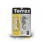 Лепило за плочки TERRAX PLUS EXTRA, с фибри, C2TE-S1, бяла