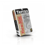 Лепило за плочки бързостягащо TERRAX FLEXABILE C2FT, 25КГ