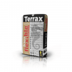 Лепило за плочки бързостягащо TERRAX FLEXABILE C2FT, 25КГ