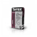 Бързосвързващо флексово лепило Terrax Flexible,  с фибри, C2FT, бял