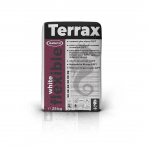 Бързосвързващо флексово лепило Terrax Flexible,  с фибри, C2FT, бял