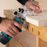 Фреза челна / оберфреза Makita 3712, 530W, 6мм цанга