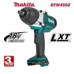 Акумулаторен ударен гайковерт Makita DTW450Z, 18V, Li-ion, 1/2", 440Nm