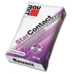 Високообогатена лепилна и шпакловъчна смес Baumit StarContact white, бял