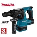 Комплект акумулаторни машини Makita DLX3154TX1, Винтоверт DDF486 + Ударен/Impact винтоверт DTD153 + Перфоратор DHR243, 18V, 2x5Ah, с чанта