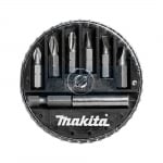 Комплект битове с магнитен държач, 7 части, 1/4", Makita D-73265