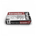 Разтвор за лепене на покривни капаци GBC Terrax Kerastor, с фибри, в керемиден цвят