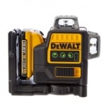 Линеен лазерен нивелир DeWALT DCE089D1G, 30м, 3 лъча