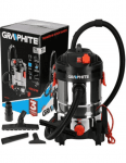 Прахосмукачка INOX за сухо и мокро почистване 1500W/30л. GRAPHITE