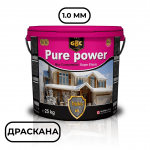 Структурна мазилка GBC Pure Power Max Competition Super Elasto, драскана, дребен камък - 1.0 мм