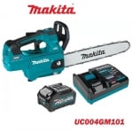 Акумулаторна Резачка / верижен трион за дърва Makita UC004GM101, 40V, 1x4Ah, 35 см шина, 3/8" верига