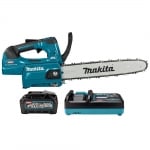 Акумулаторна Резачка / верижен трион за дърва Makita UC004GM101, 40V, 1x4Ah, 35 см шина, 3/8" верига
