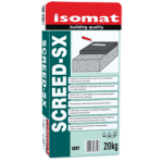 Циментова смес, биндер за подови замазки SCREED-SX Grey ISOMAT, Сив, 25kg