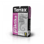 Циментова шпакловка Terrax Praktika, 25кг, бяла