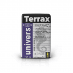 Лепило шпакловка за EPS Terrax Univers, с фибри, сива