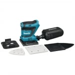 Виброшлайф акумулаторен Makita DBO480Z, 18V, LXT, 112x102мм плот, 1.5 мм ход на шкурка