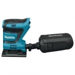 Виброшлайф акумулаторен Makita DBO480Z, 18V, LXT, 112x102мм плот, 1.5 мм ход на шкурка