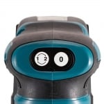 Виброшлайф акумулаторен Makita DBO480Z, 18V, LXT, 112x102мм плот, 1.5 мм ход на шкурка
