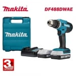 Акумулаторен винтоверт Makita DF488DWAE, 18V, 2x2Ah, Li-ion (G-series), 42Nm