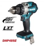 Акумулаторен ударен винтоверт Makita DHP489Z, 18V, LXT, 73Nm, безчетков мотор