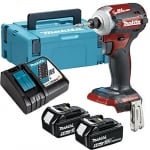 Акумулаторен ударен/Impact винтоверт Makita DTD171TJAR, 18V, 2x5Ah, 180Nm