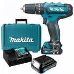 Акумулаторен винтоверт Makita DF331DWAE, Li-Ion, 10.8V/12V, 2x2Ah, 30Nm