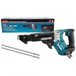 Акумулаторен автоматичен винтоверт за гипскартон Makita DFR551Z, 18V, LXT, 1/4", 25-55мм винтове, безчетков мотор